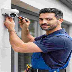 نصاب دوربین مداربسته آقای کشاورز