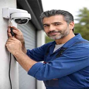 نصاب دوربین مداربسته در قزوین | آقای عبدالهی